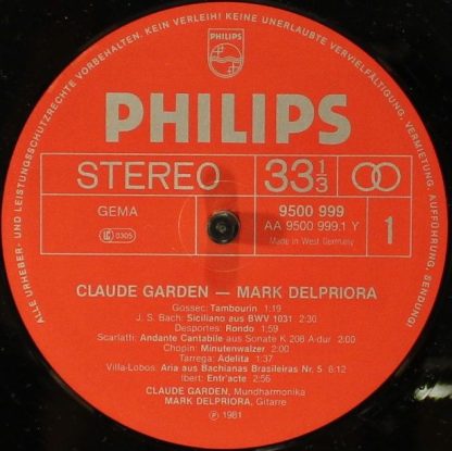 Philips 9500 9999 - Mundharmonika Und Gitarre - Image 3