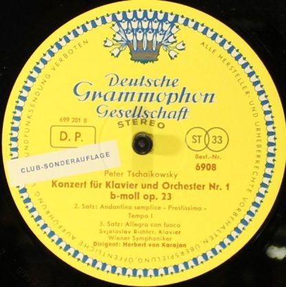 Deutsche Grammophon 6908 - Konzert Für Klavier Und Orchester Nr. - Image 4