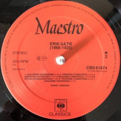 CBS 61874 - Works For Piano - Image 3