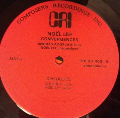 Composers Recordings Inc. CRI SD 408 - Caprices On The Name Schö - Image 4