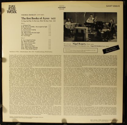 Telefunken SAWT 9568-B - The First Booke Of Ayres - Image 2