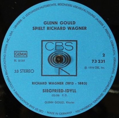 CBS 73 231 - Glenn Gould Spielt Richard Wagner - Image 5