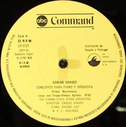 ABC Command LP-0121 - Concerto For Piano & Orchestra - Image 4