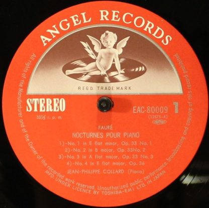 Angel Records EAC 80009 - Nocturnes Pour Piano - Image 5