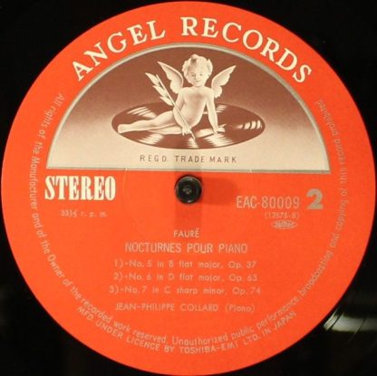 Angel Records EAC 80009 - Nocturnes Pour Piano - Image 6