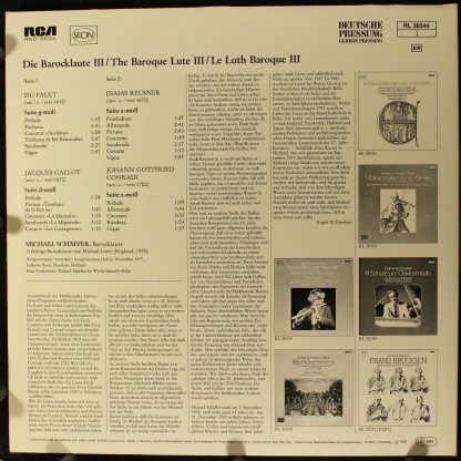 Seon RL 30344 - Die Barocklaute III - The Baroque Lute III - Le - Image 2