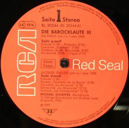 Seon RL 30344 - Die Barocklaute III - The Baroque Lute III - Le - Image 5