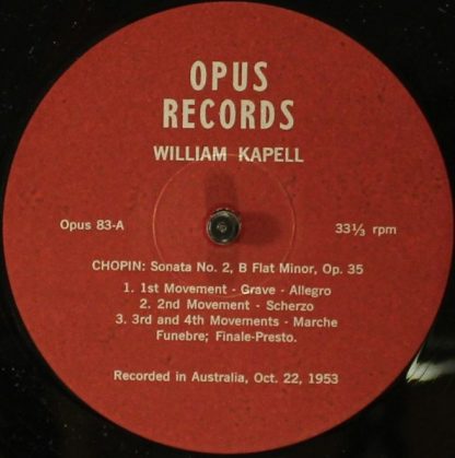 Opus Records 83 - From His Last Recitals - Image 3