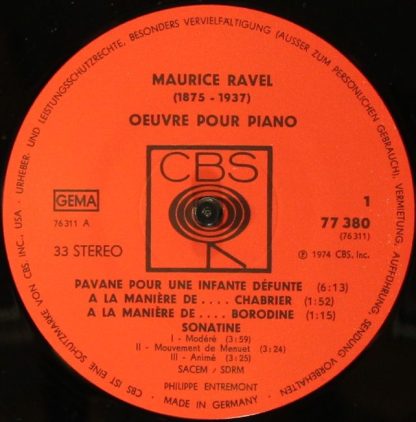 CBS 77380 - Oeuvre Pour Piano - Image 9