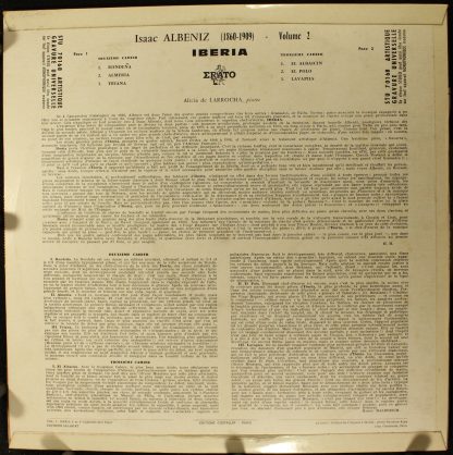 Erato STU 70168 - Iberia - Vol. II - Image 2