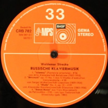 MPS CRB 782 - Russische Klaviermusik - Image 4
