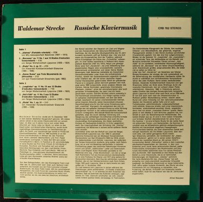 MPS CRB 782 - Russische Klaviermusik - Image 2