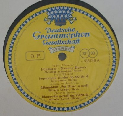 Deutsche Grammophon 135 016 - Träumerei - Berühmte Pianisten Spi - Image 3