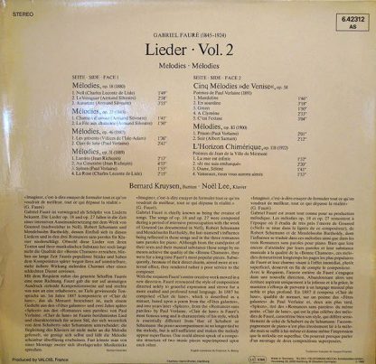 TELDEC »Telefunken-Decca« Schallplatten GmbH 6.42312 AS - Lieder - Image 2