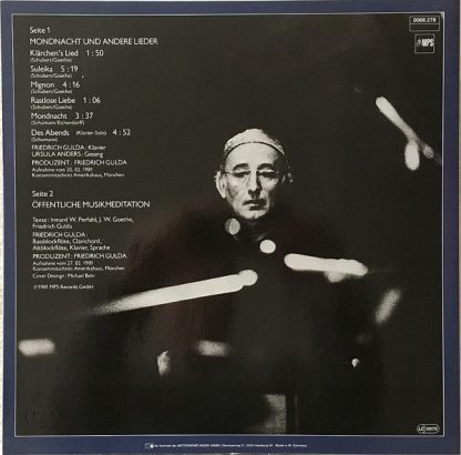 MPS 0068.278 - Mondnacht Und Andere Lieder - Image 3