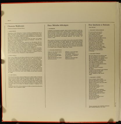 Philips 839 733 LY - Cinq Mélodies Populaires Grecques / Epigram - Image 3