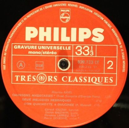 Philips 839 733 LY - Cinq Mélodies Populaires Grecques / Epigram - Image 6