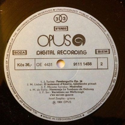 Opus 9111 1458 - Famous Guitar Compositions - Image 4