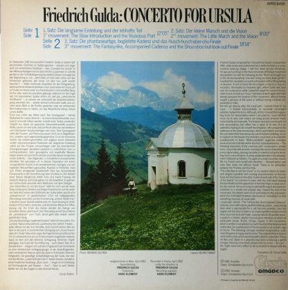 Amadeo AVRS 6498 - Concerto For Ursula - Image 2