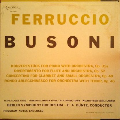Candide CE 31003 - Busoni - Image 5