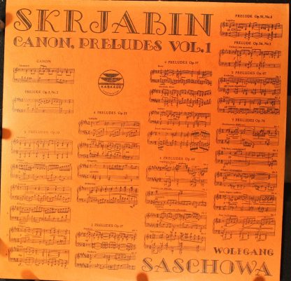 Kaskade KAS 30 060 - Canon, Préludes Vol. 1