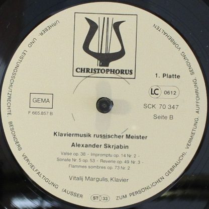 Christophorus SCK 70347 - Klaviermusik Russischer Meister - Image 5
