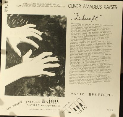 K-Classic K-CL 9002 - Oliver Amadeus Kayser Spielt Eigene Werke - Image 3