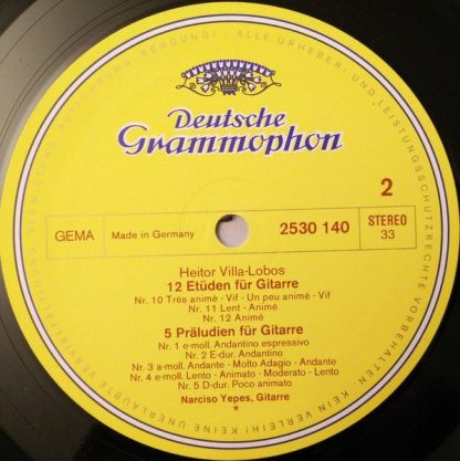 Deutsche Grammophon 2530 140 - 12 Etüden • 5 Präludien - Image 4