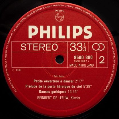 Philips 9500 880 - Early Piano Works Vol./Folge 1 - Image 10