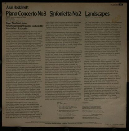 RCA Red Seal RL 25082 - Landscapes, Piano Concerto No 3, Sinfoni - Image 4