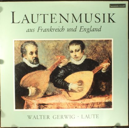 Harmonia Mundi HM 30 180 L - Lautenmusik Aus Frankreich Und Engl