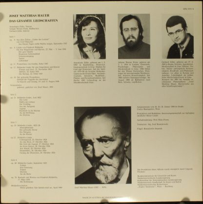 Preiser Records SPR 3353/4 - Das Gesamte Liedschaffen - Image 2