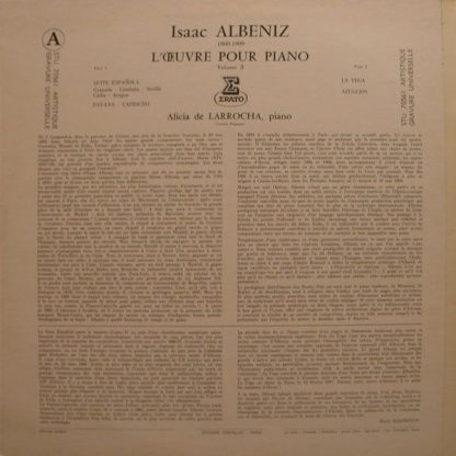 Erato STU 70561 - L'Œuvre Pour Piano - Vol. III - Image 2