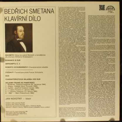 Supraphon 1111 2693 - Klavírní Dílo - Image 2