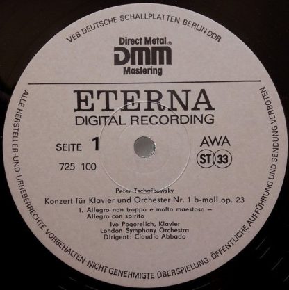 Eterna 725 100 - Klavierkonzert Nr. 1 - Image 3