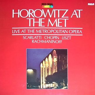 RCA Red Seal RL 14260 - Horowitz At The Met