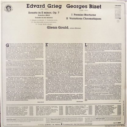 CBS Masterworks CBS 60290 - Sonata In E Minor / Premier Nocturne - Image 2