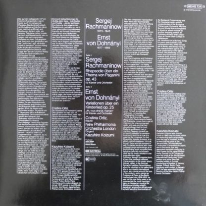 His Master's Voice 1C 063-02724 Q - Paganini - Rhapsodie / Kinde - Image 2