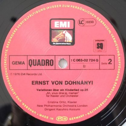 His Master's Voice 1C 063-02724 Q - Paganini - Rhapsodie / Kinde - Image 4