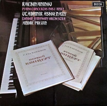 DECCA SXL 6554 - Piano Concertos Nos.1 And 2