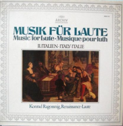 Archiv Produktion 2533 173 - Musik Für Laute ∙ Music For Lute ∙