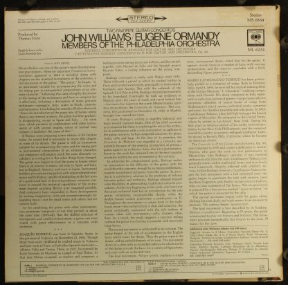 Columbia Masterworks MS 6834 - Two Favorite Guitar Concertos: Co - Image 2