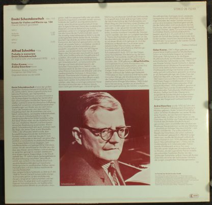 Eurodisc 28 752 KK - Violinsonate Op. 134; Preludio In Memoriam - Image 2
