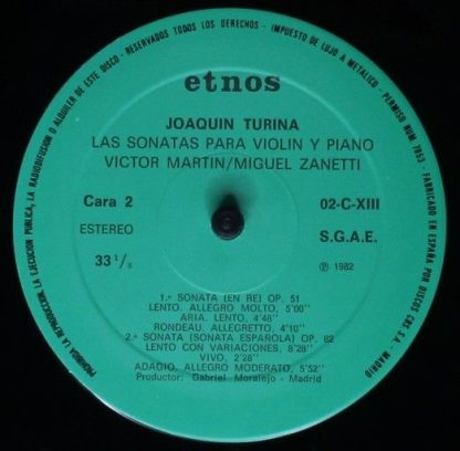 Etnos 02-C-XIII - Las Sonatas Para Violin Y Piano - Image 4