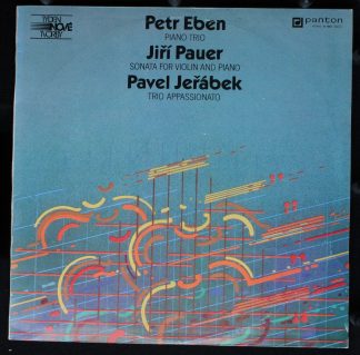Panton 81 0850—1111 - Piano Trio/ Sonata For Violin And Piano/ T
