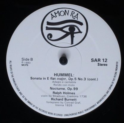 Amon Ra SAR 12 - Violin And Piano Works - Image 4
