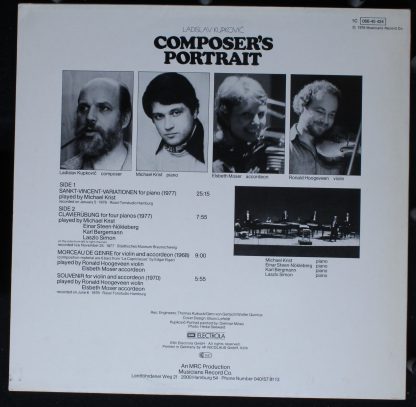 Musicians Record Co. 1C 066-45 424 - Composer's Portrait - Image 2