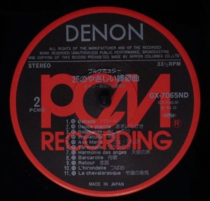 Denon GX-7065-ND - 25 Études Faciles Et Progressives, Op. 100 - Image 3