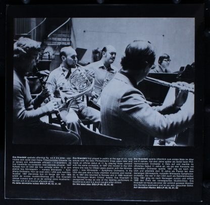 BIS LP-44 - Piano Quintet B Flat Major / Piano Quartet E Flat Ma - Image 4