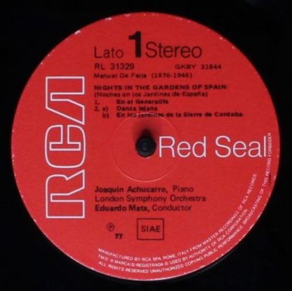RCA RL 31329 - Nights In The Gardens Of Spain / Concerto - Image 4